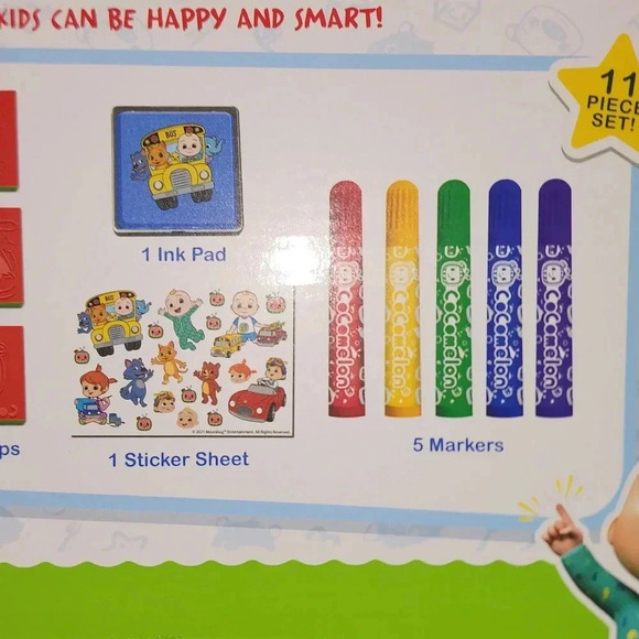 Creative Kids Cocomelon My Own Stamp Set Children Toy 3y+ - Picture 4 of 4